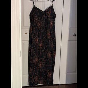Foxblood x Eliza Sidney maxi cobweb dress